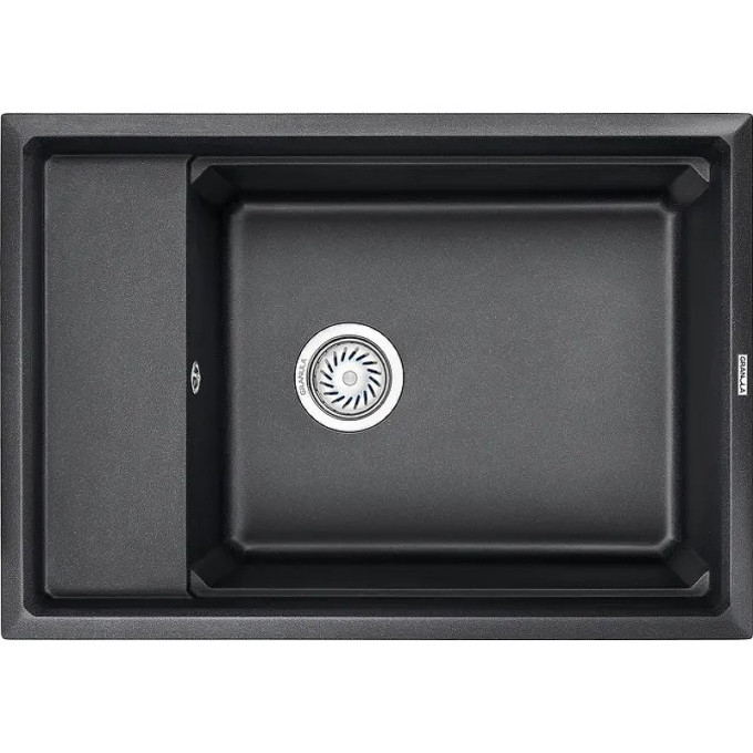 Кухонная мойка GRANULA KS-7305, черный 7305 CHEPHYII